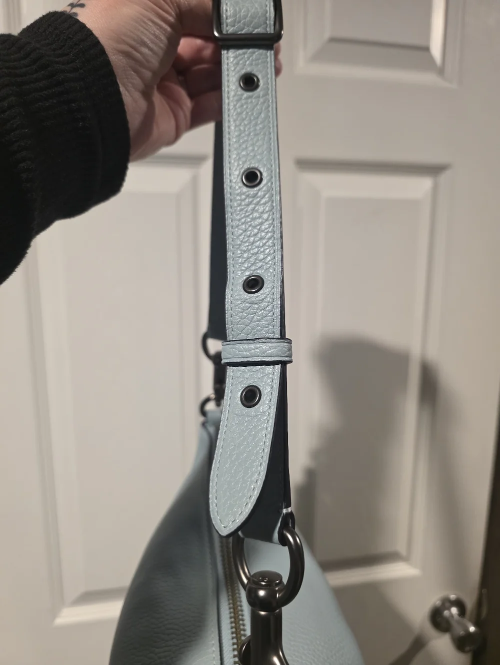 COACH Duffle 20 1941 Archive Crossbody Leather Shoulder Blue - Picture 13 of 17